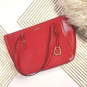 Lauren ralph lauren red bag